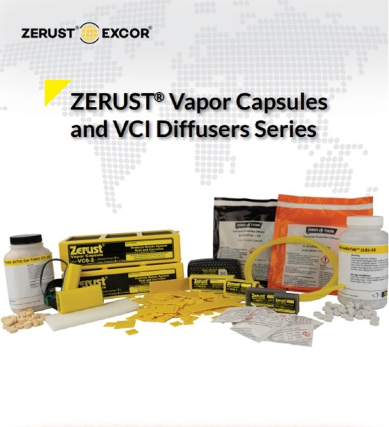 Zerust product catalog