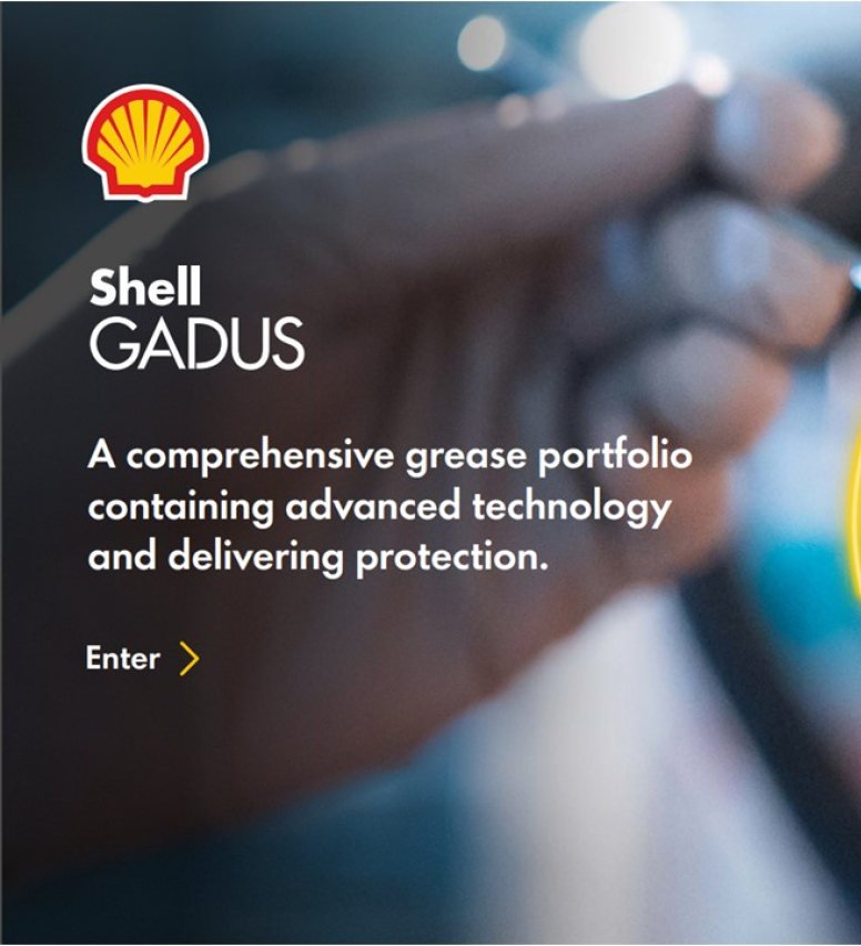 Shell Gadus product catalog